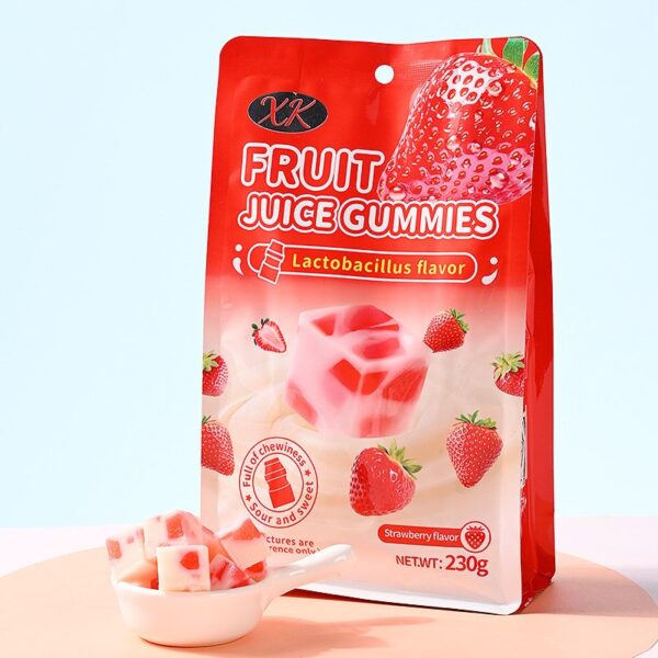 Assorted Sour Chewy Fruit Juice Candies