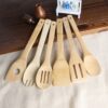 Eco-Friendly Non-Stick Bamboo Spatula Set